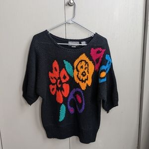 80's Jimmy Garcia Hand Loomed Sweater